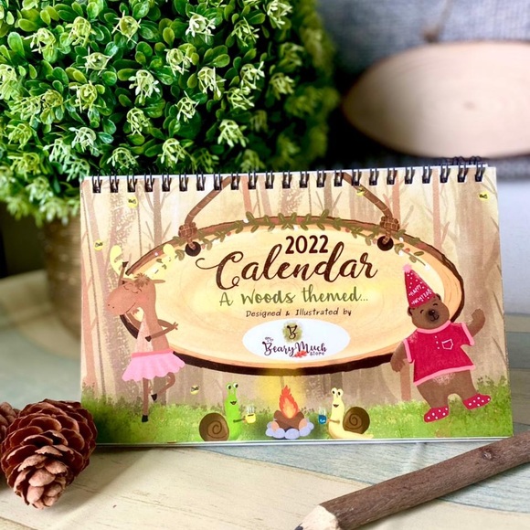 thebearymuchstore Other - Beautiful 2022 calendar for kids